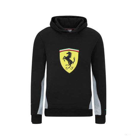 Ferrari Kids Sweater, Shield, Black, 2021 - FansBRANDS®