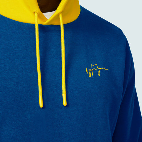 Ayrton Senna Sweater, Stripe Mens, Blue, 2021 - FansBRANDS®