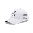 Mercedes Baseball Cap, Lewis Hamilton, Adult, White, 2022 - FansBRANDS®