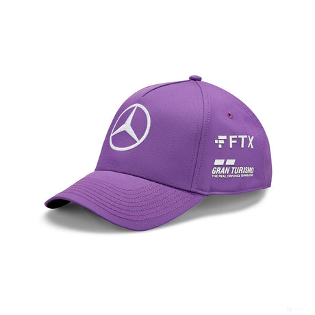 Mercedes Baseball Cap, Lewis Hamilton, Adult, Purple, 2022 - FansBRANDS®