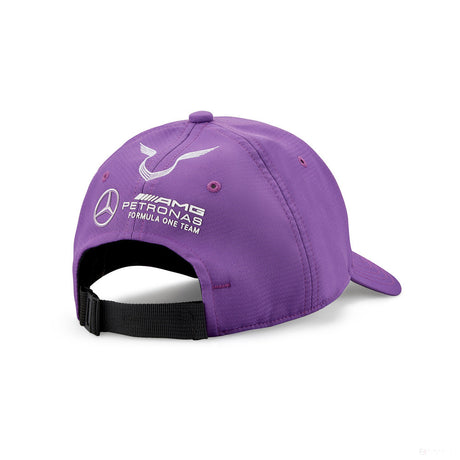 Mercedes Baseball Cap, Lewis Hamilton, Adult, Purple, 2022 - FansBRANDS®