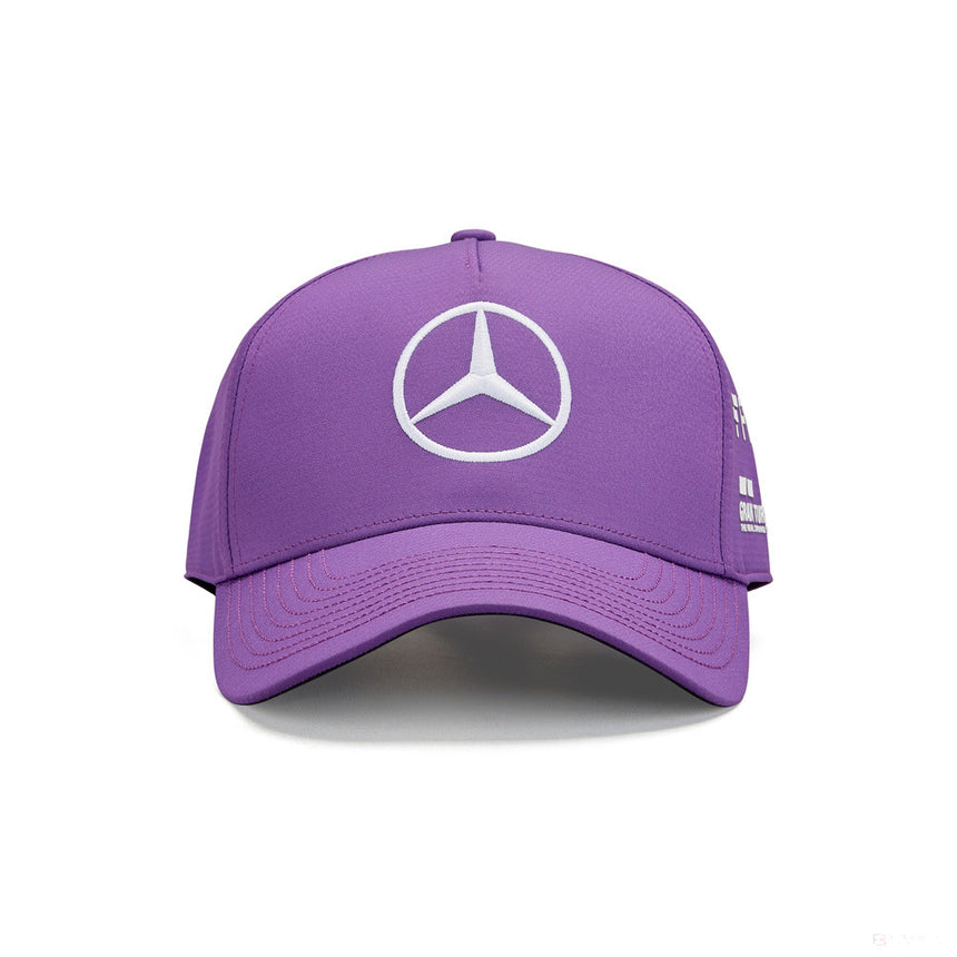 Mercedes Baseball Cap, Lewis Hamilton, Adult, Purple, 2022 - FansBRANDS®