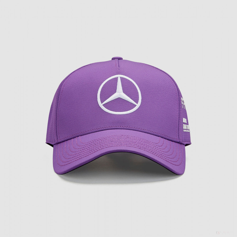 Mercedes Baseball Cap, Lewis Hamilton, Kids, Purple, 2022 - FansBRANDS®
