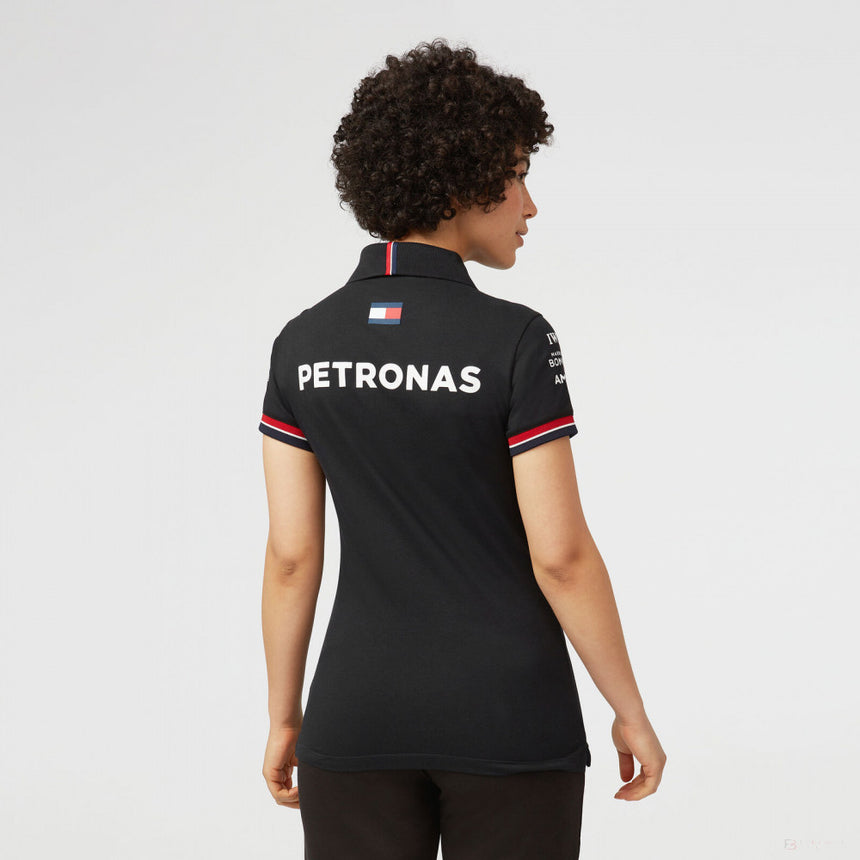 Mercedes Womens Polo, Team, Black, 2022 - FansBRANDS®
