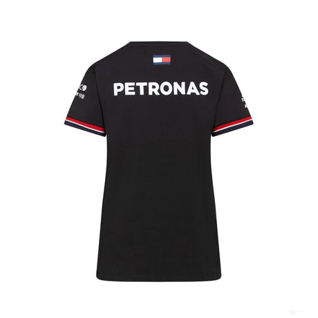 Mercedes Womens T-Shirt, Team, Black, 2022 - FansBRANDS®