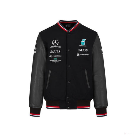 Mercedes Jacket, Team, Black, 2022 - FansBRANDS®