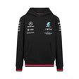 Mercedes Hooded Kids Sweater, Team, Black, 2022 - FansBRANDS®