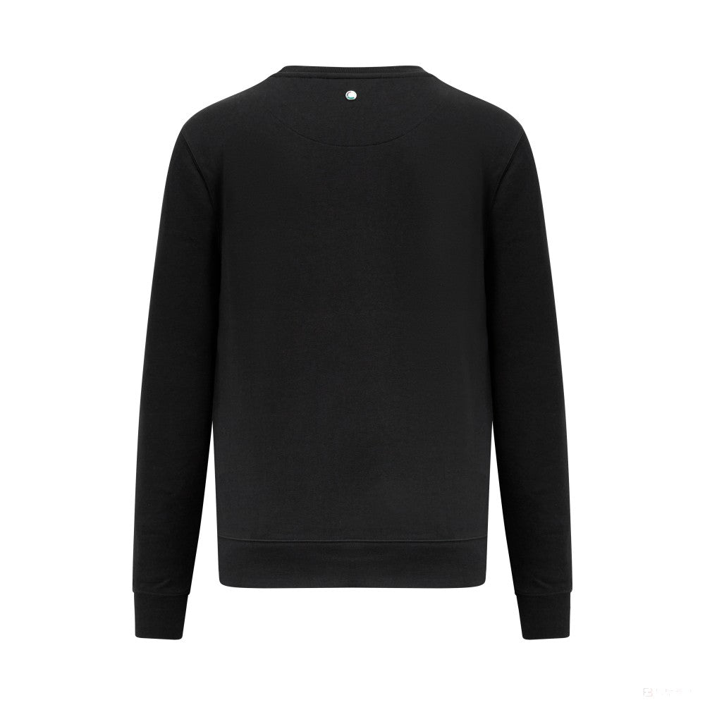 Mercedes Mens Crew Sweatshirt, Black - FansBRANDS®