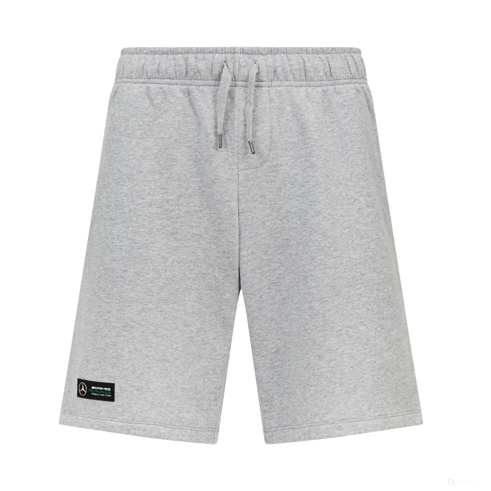 Mercedes Mens Sweat Shorts, Grey - FansBRANDS®