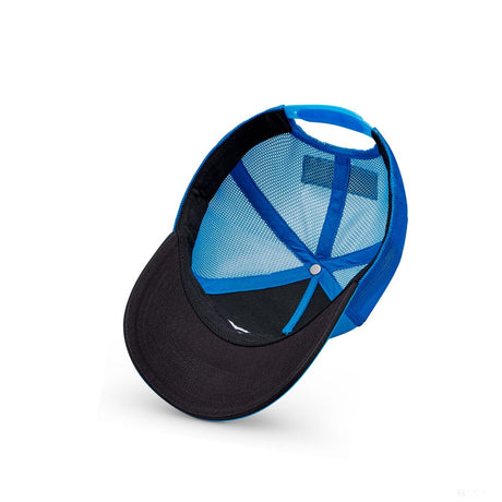 Mercedes George Russell Trucker Cap, Blue - FansBRANDS®