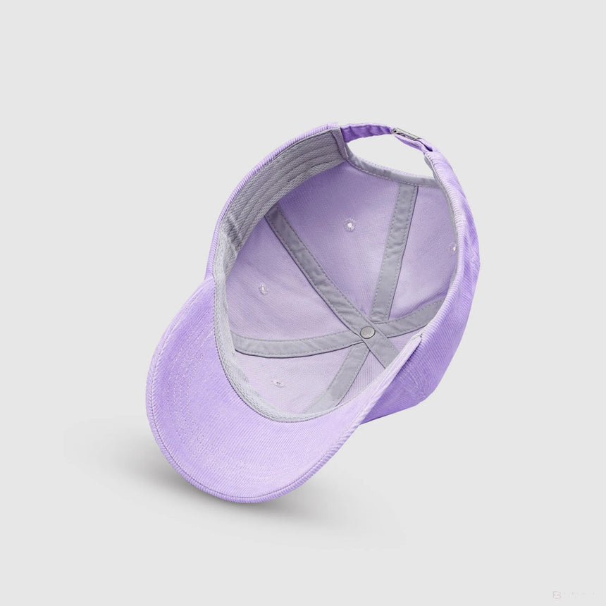 Mercedes Retro Cord Dad Cap, Lilac - FansBRANDS®