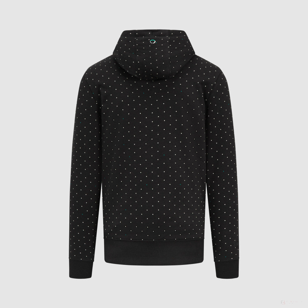 Mercedes Polka Dot Hoody, Black