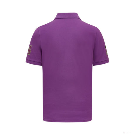 Mercedes Mens Lewis Hamilton Polo, Purple