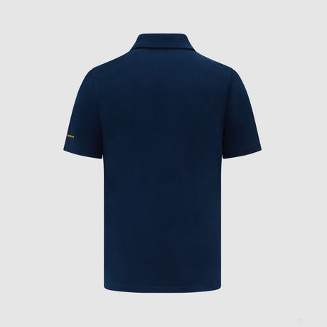 Ayrton Senna Mens Polo, Blue