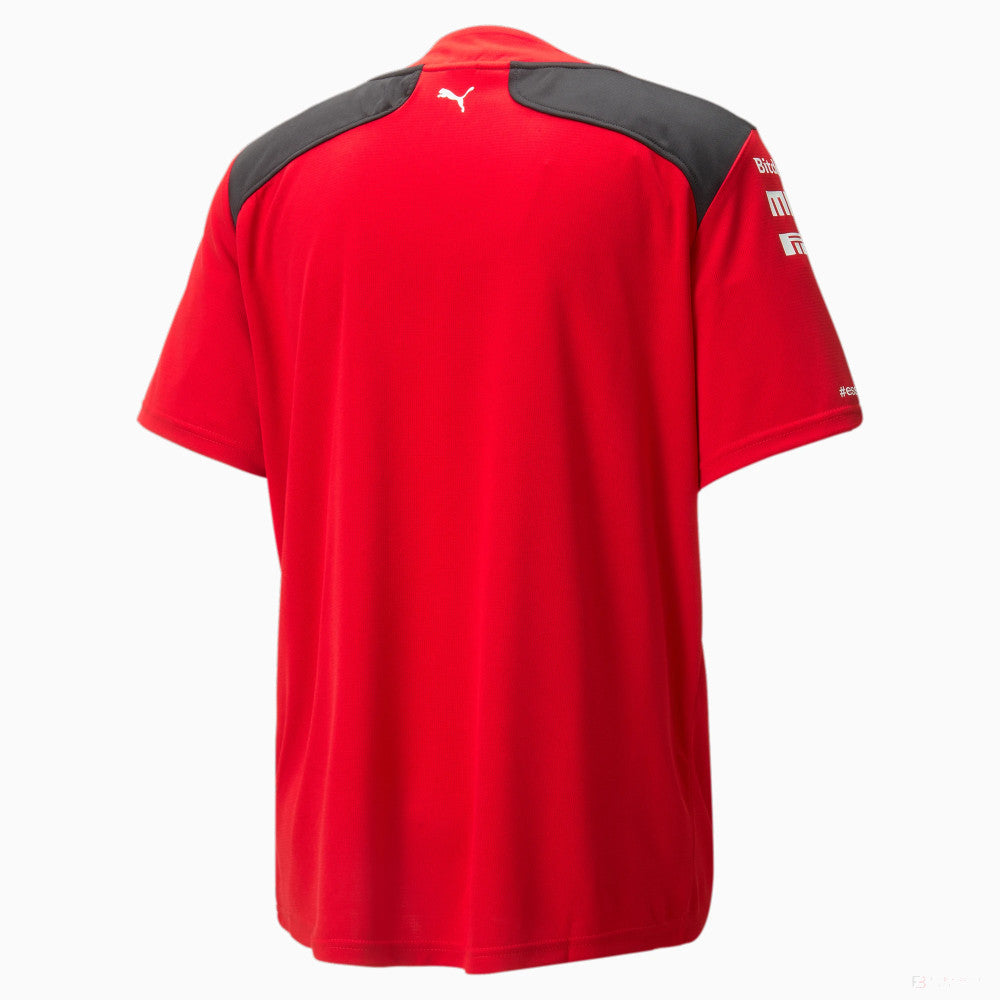 Ferrari Team Mens Baseball Shirt, Red, 2023 - FansBRANDS®