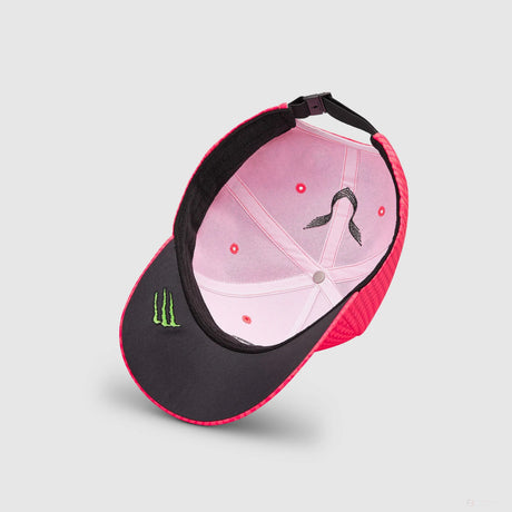 Mercedes Team Lewis Hamilton Col Driver Baseball Cap, Neon Pink, 2023 - FansBRANDS®