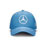 Mercedes Team Lewis Hamilton Col Driver Baseball Cap, Denim Blue, 2023 - FansBRANDS®