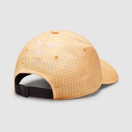 Mercedes Team Lewis Hamilton Col Driver Baseball Cap, Peach, 2023 - FansBRANDS®