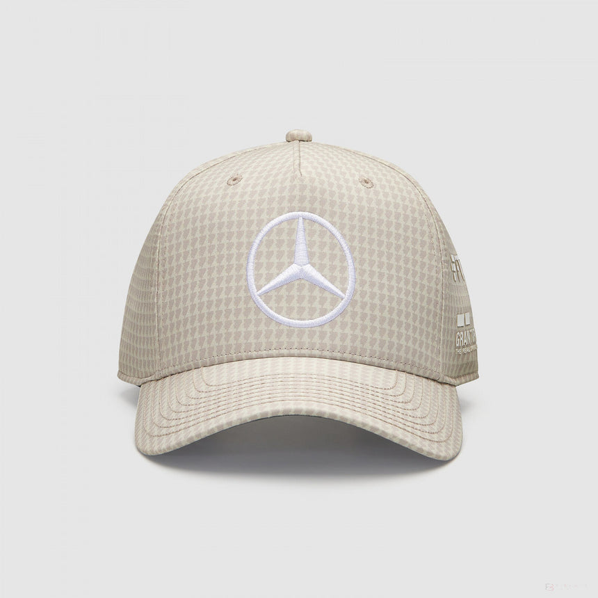 Mercedes Team Lewis Hamilton Col Driver Baseball Cap, Natural, 2023 - FansBRANDS®