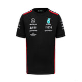 Mercedes Team Mens Driver Tee, Black, 2023 - FansBRANDS®