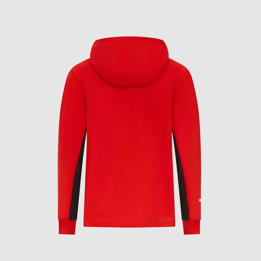 Sudadera con capucha Ferrari Kids Big Shield, roja