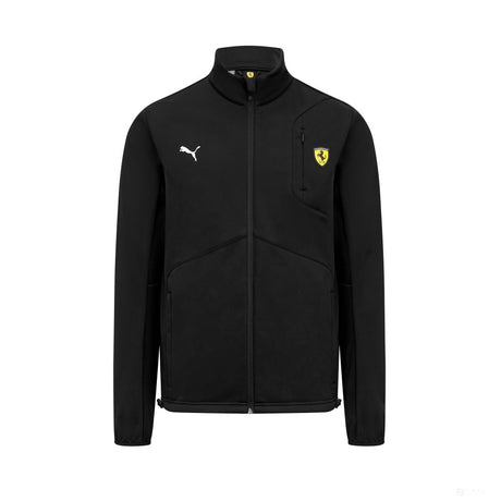 Ferrari Mens Softshell Jacket, Black - FansBRANDS®