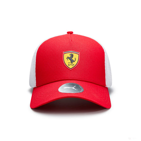 Ferrari Trucker Cap, Red - FansBRANDS®