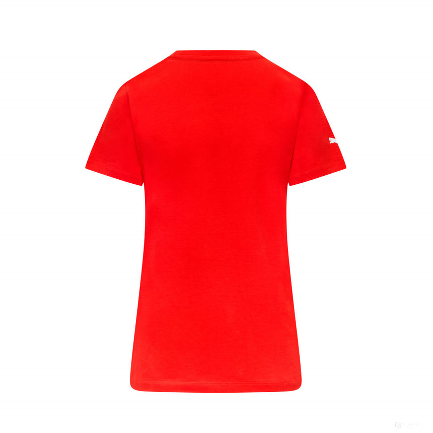 Ferrari Womens Large Shield Tee, Red - FansBRANDS®