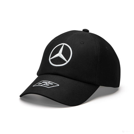 Mercedes Team Kids George Russell Baseball Driver Cap, Black, 2023