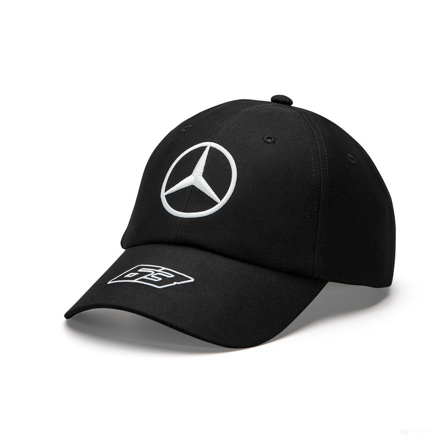 Mercedes Team Kids George Russell Baseball Driver Cap, Black, 2023 - FansBRANDS®