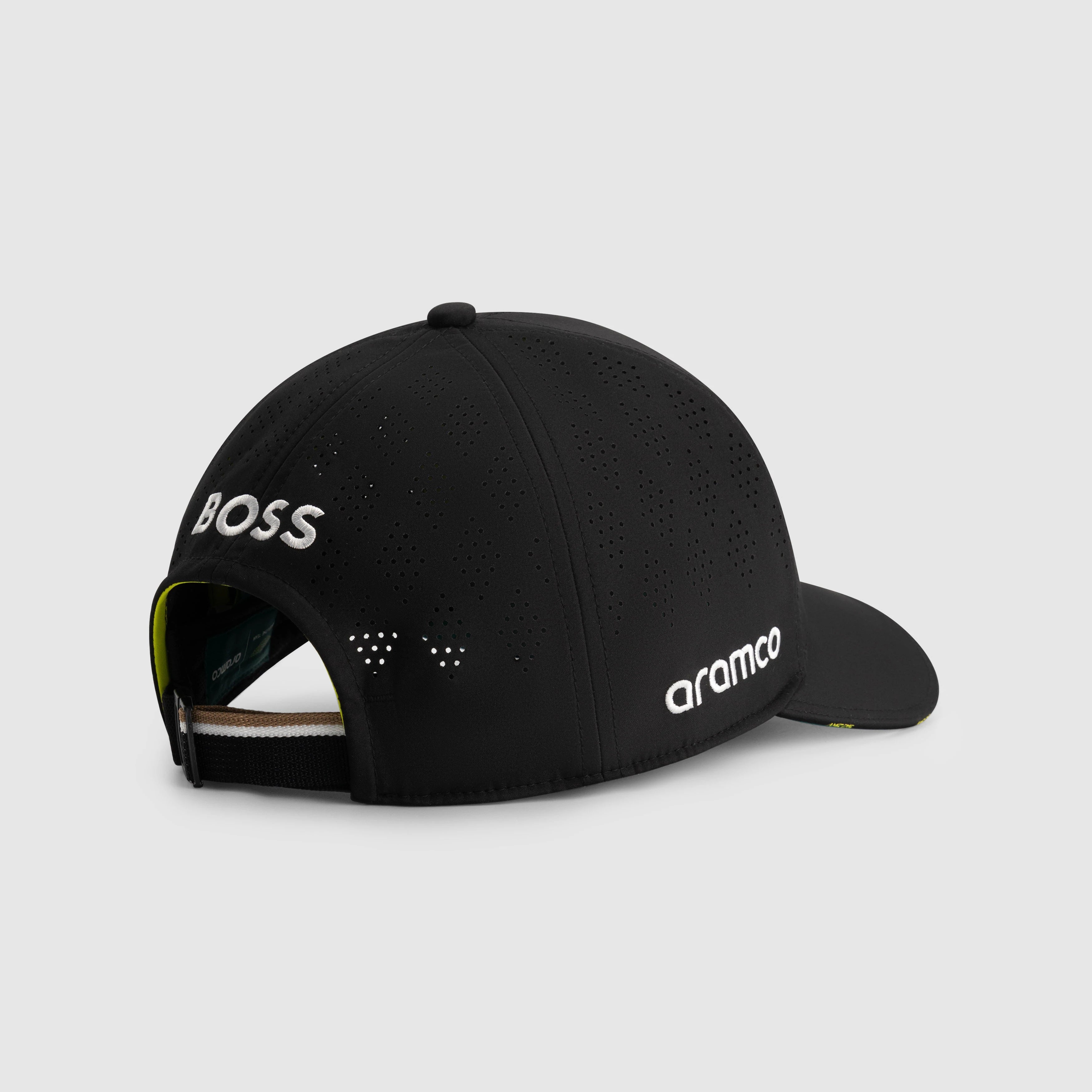 Gorra del equipo Aston Martin AMF1 negra š„