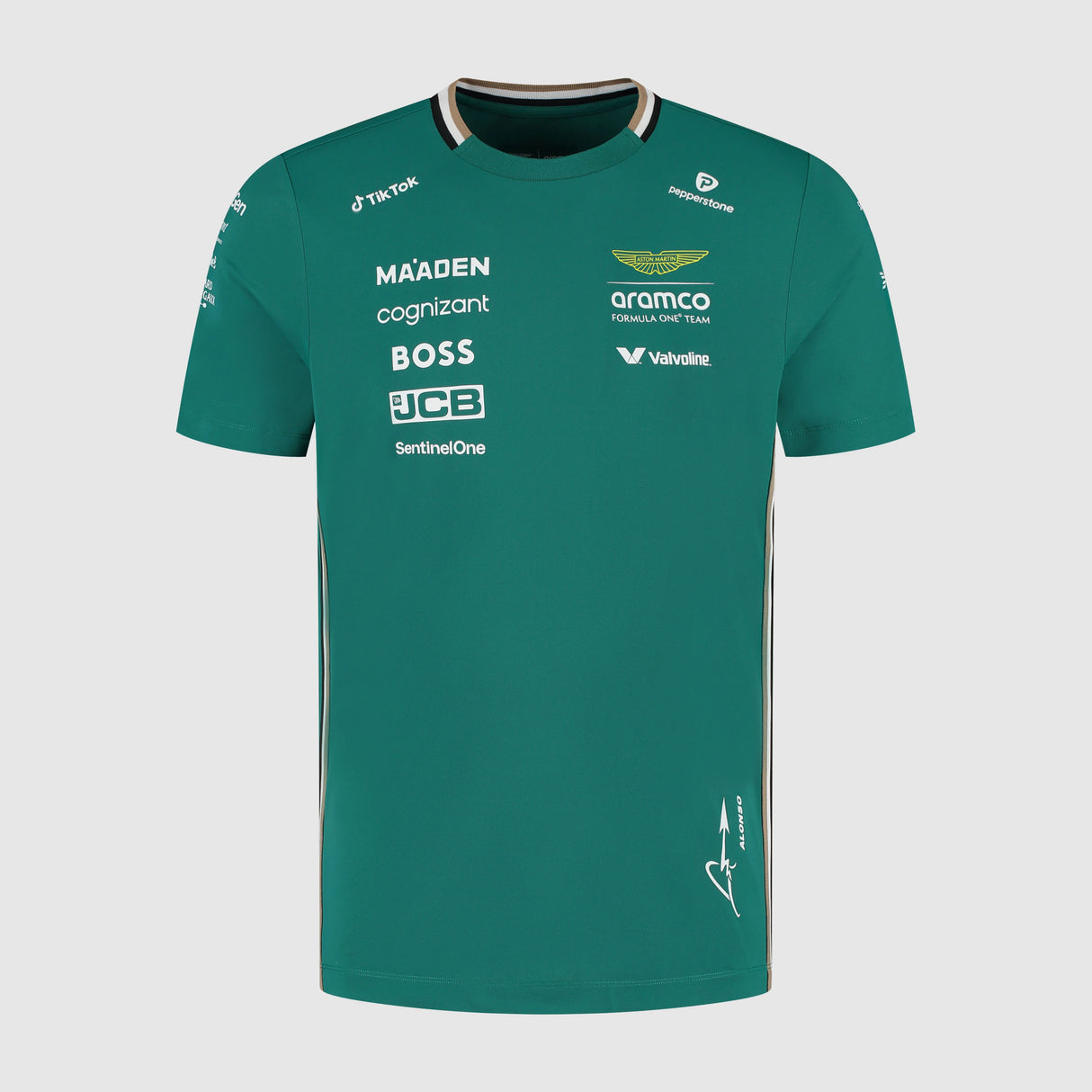 Aston Martin AMF1, Team T-shirt, Fernando Alonso, Green š„