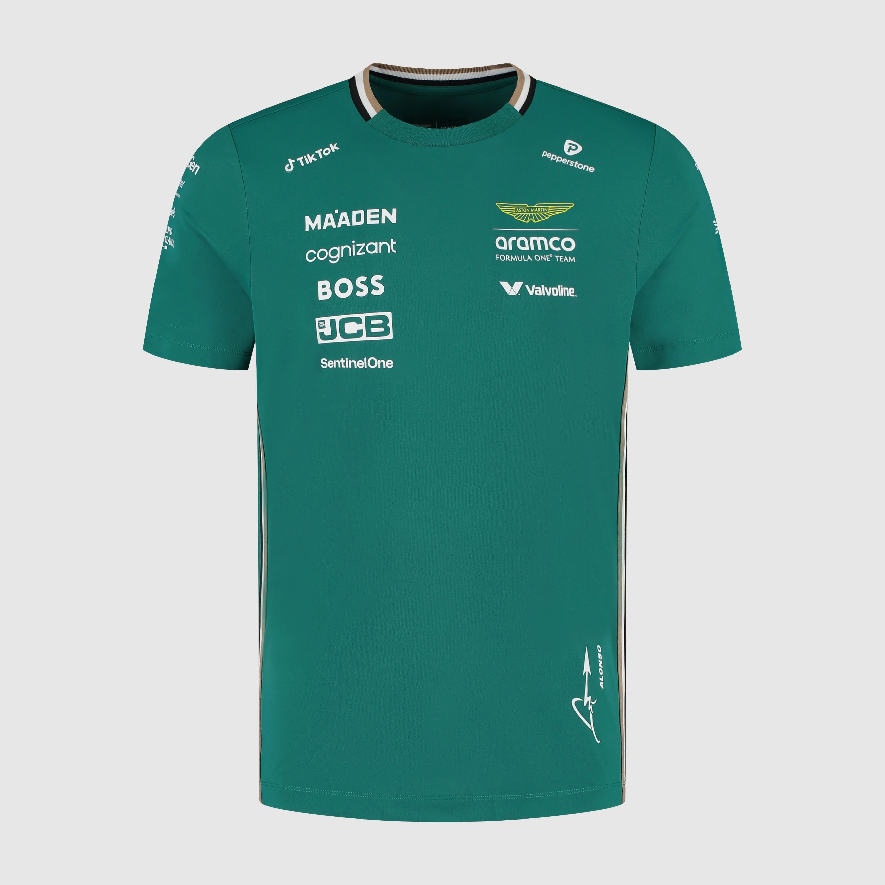 Aston Martin AMF1, Team T-shirt, Fernando Alonso, Green š„