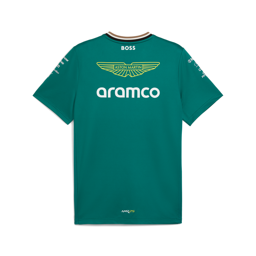 Aston Martin t-shirt, team, Puma, green