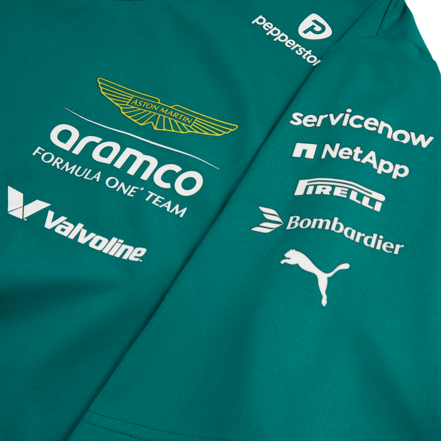 Aston Martin t-shirt, team, Puma, green