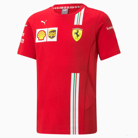 Ferrari Kids T-shirt, Puma, Team, Red, 20/21 - FansBRANDS®