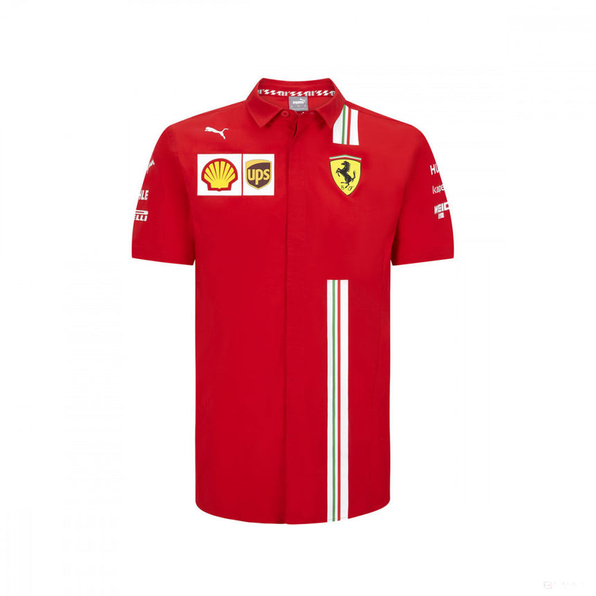 Camiseta Ferrari, equipo Puma, roja, 2020