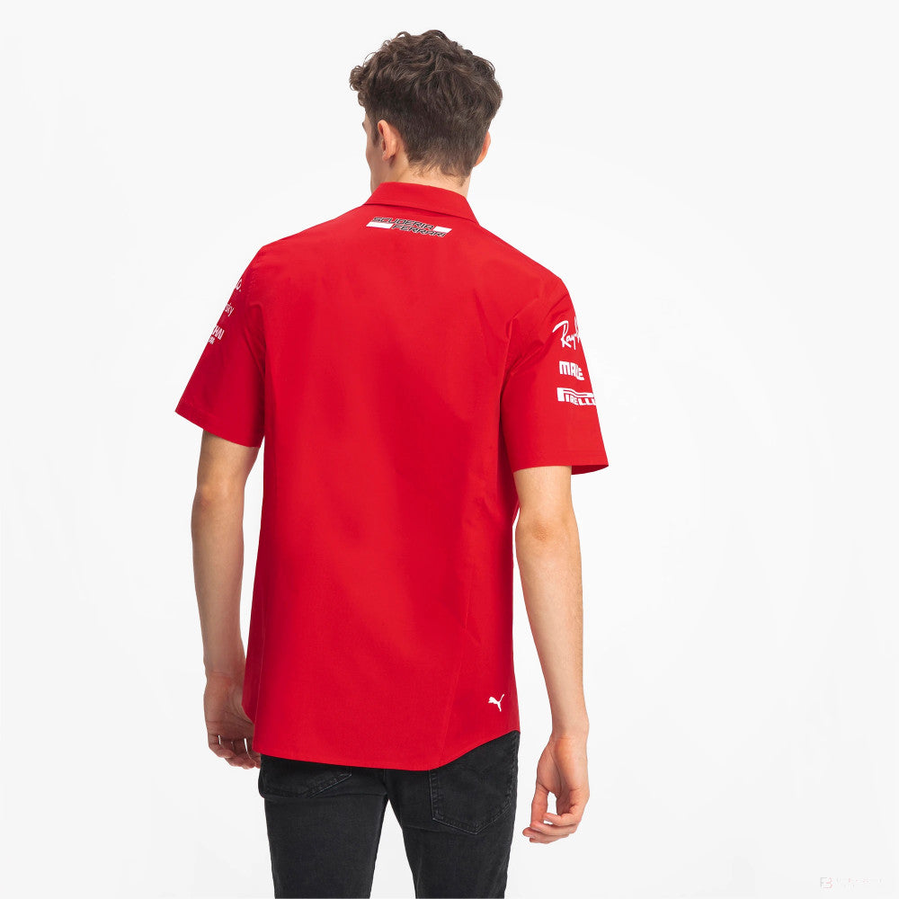 Ferrari Shirt, Puma Team, Red, 20/21 - FansBRANDS®