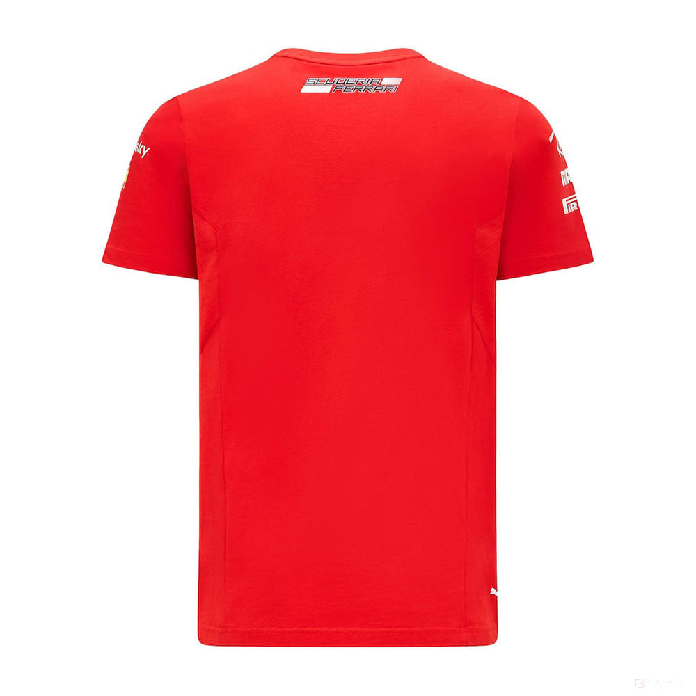 Ferrari T-shirt, Puma Carlos Sainz, Red, 2021 - FansBRANDS®