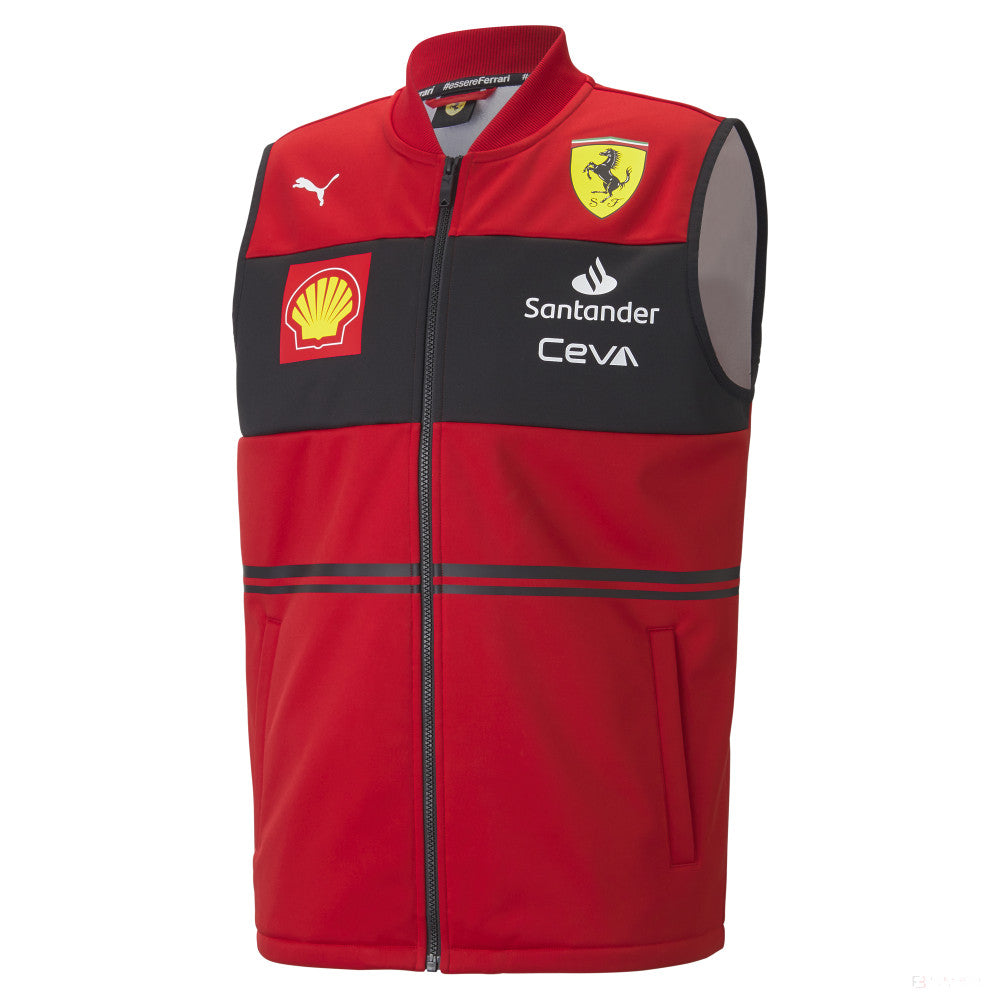 Puma Ferrari Team Vest, Red, 2022 - FansBRANDS®