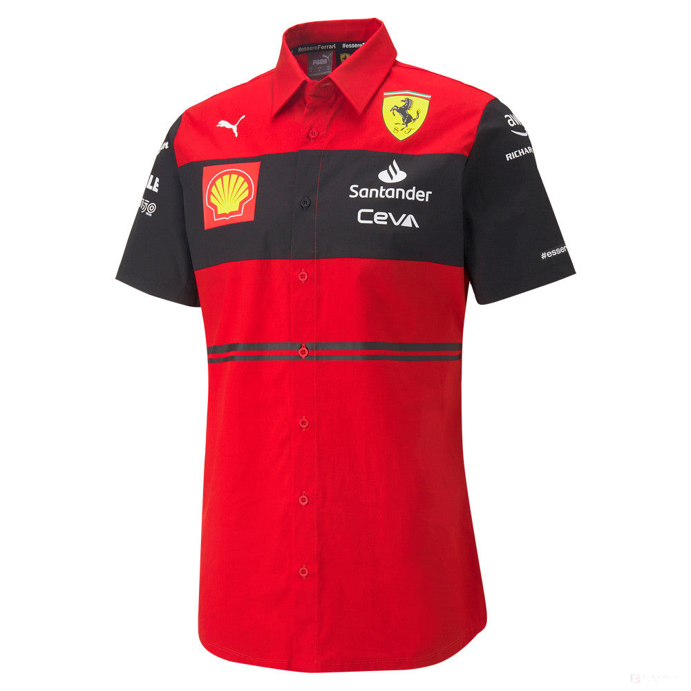 Puma Ferrari Team Shirt, Red, 2022 - FansBRANDS®