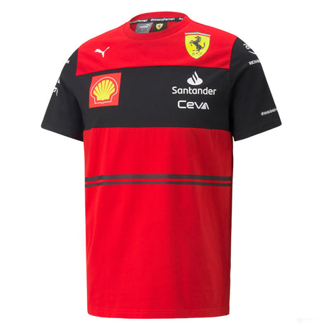 Puma Ferrari Kids T-Shirt, Red, 2022 - FansBRANDS®