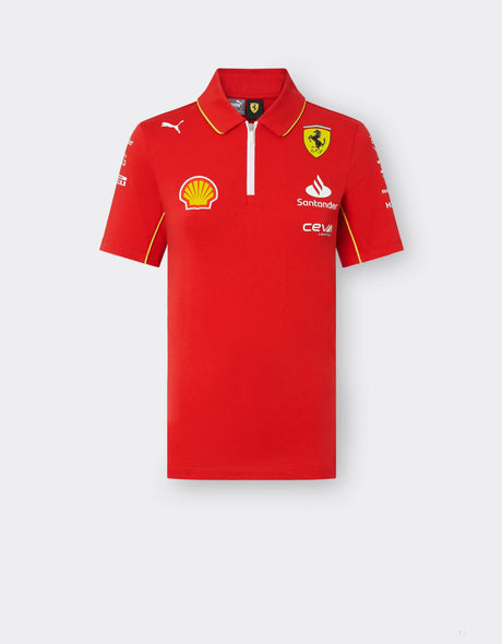Ferrari polo, Puma, team, women, red, 2024 - FansBRANDS®