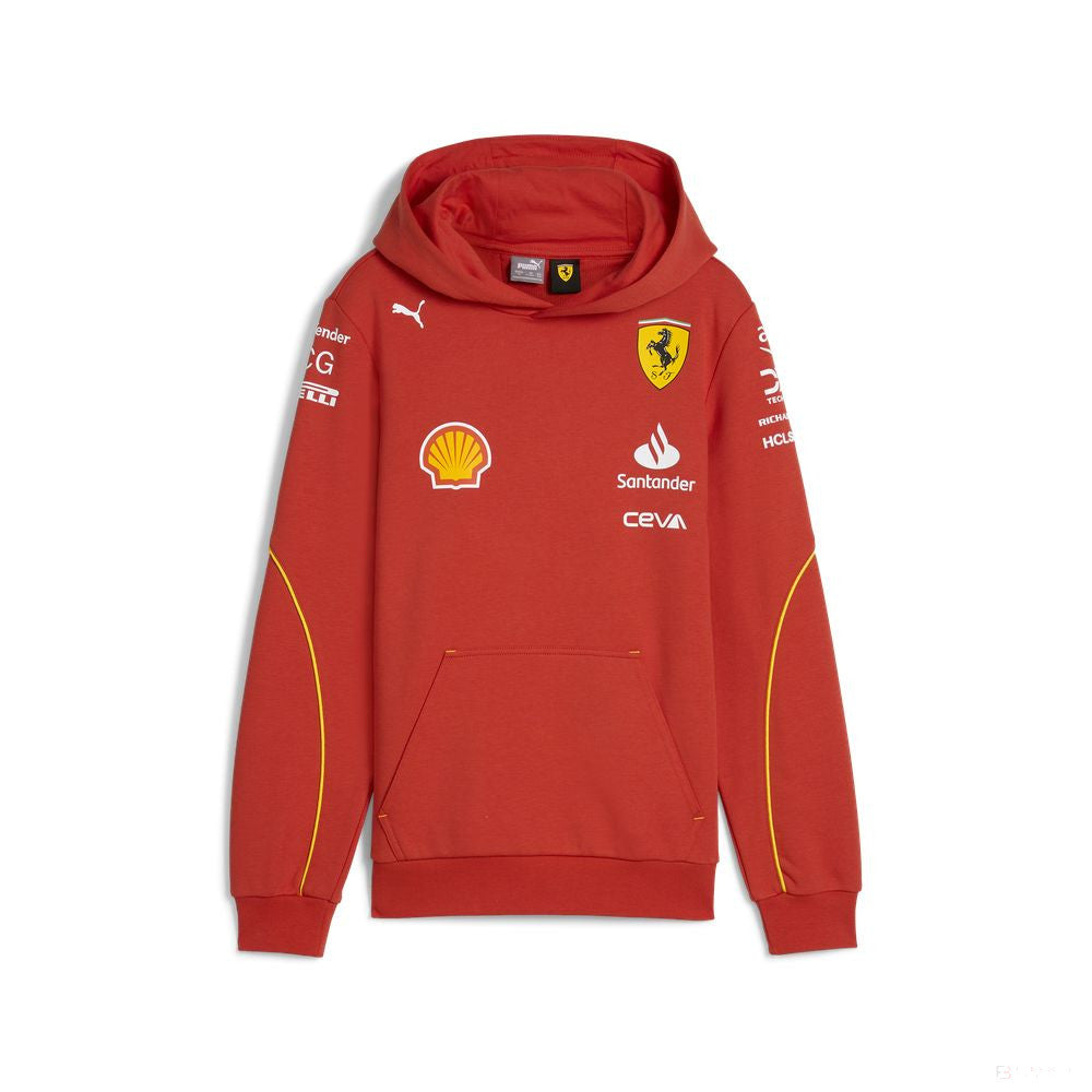 Ferrari hoodie, Puma, team, kids, red, 2024 - FansBRANDS®