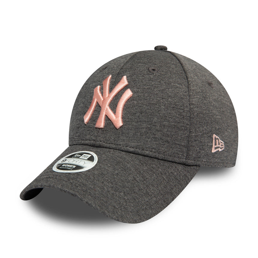 New York Yankees cap, tech jersey, New Era, 9FORTY, grey