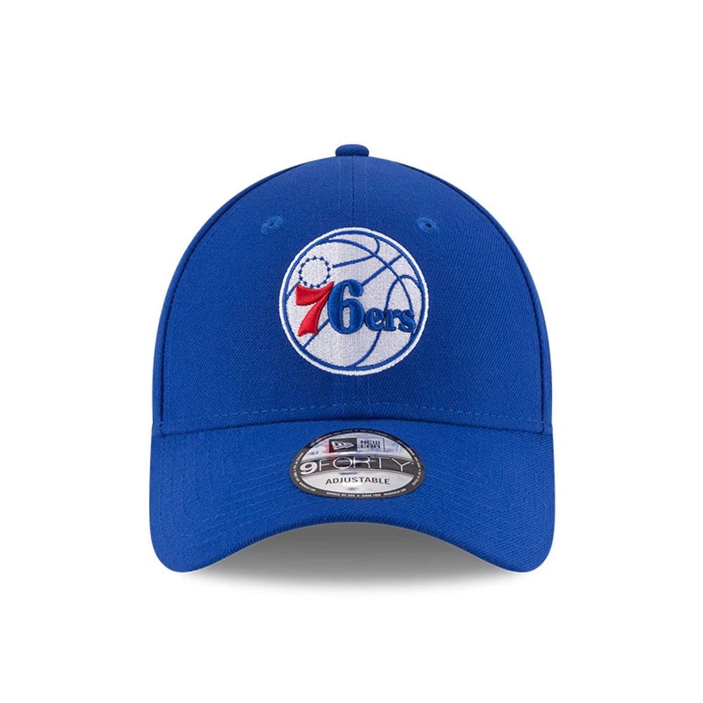 Gorra de béisbol azul de los Philadelphia 76ers