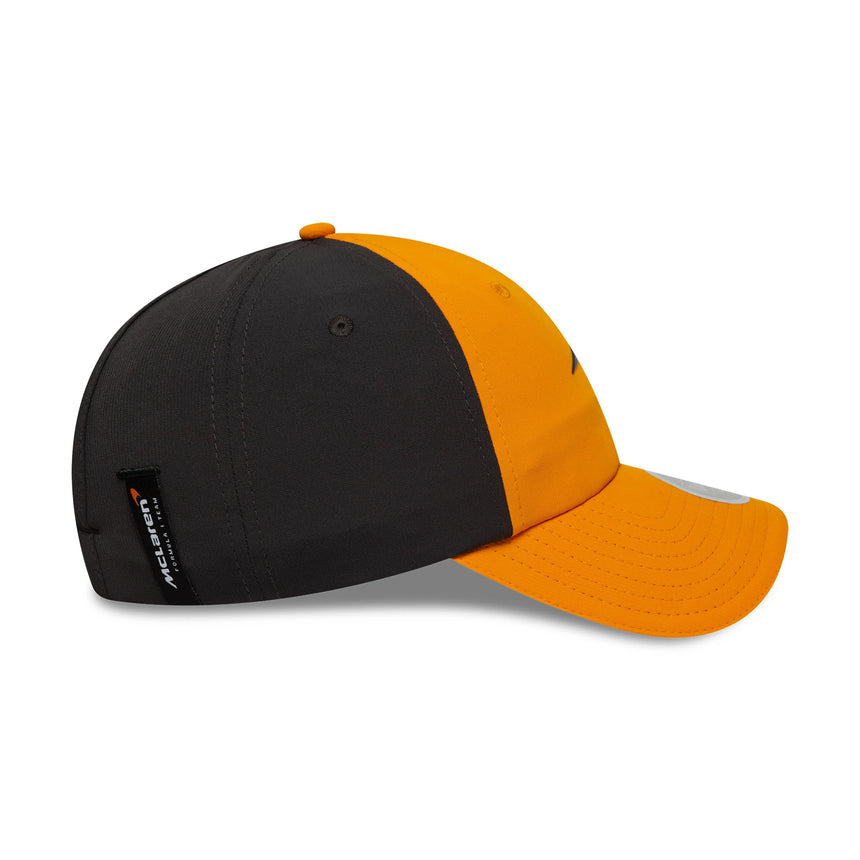Gorra McLaren para mujer, color negro, con espalda abierta 🔥