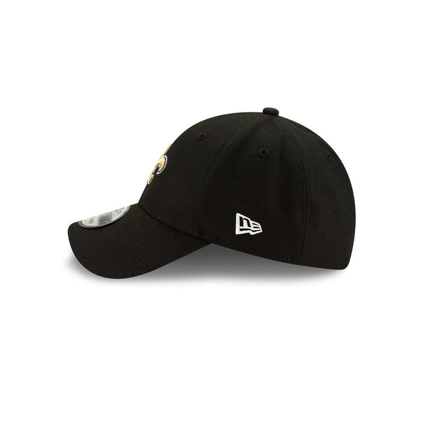 Gorra de béisbol negra de los New Orleans Saints