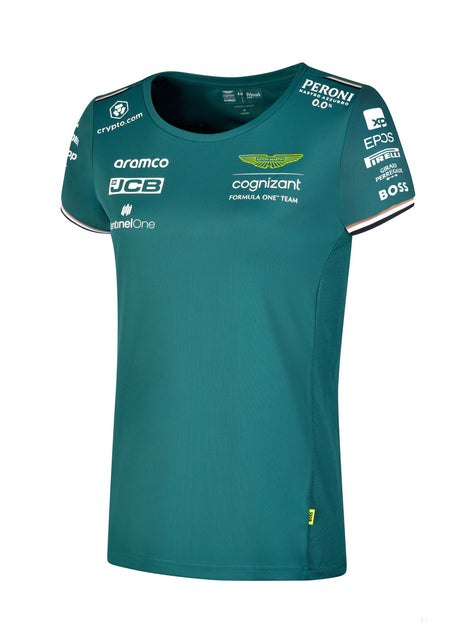 Aston Martin Aramco Cognizant F1 Official Team T-Shirt - Female, 2023 - FansBRANDS®