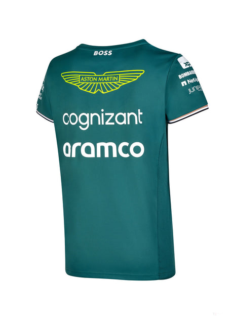 Aston Martin Aramco Cognizant F1 Official Team T-Shirt - Female, 2023 - FansBRANDS®